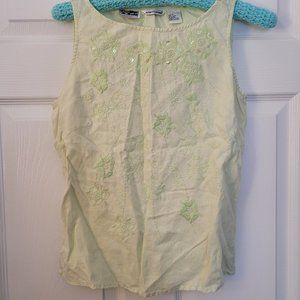 **SOLD ON DEPOP** Richard Malcolm Irish Linen Size Small Tank Top